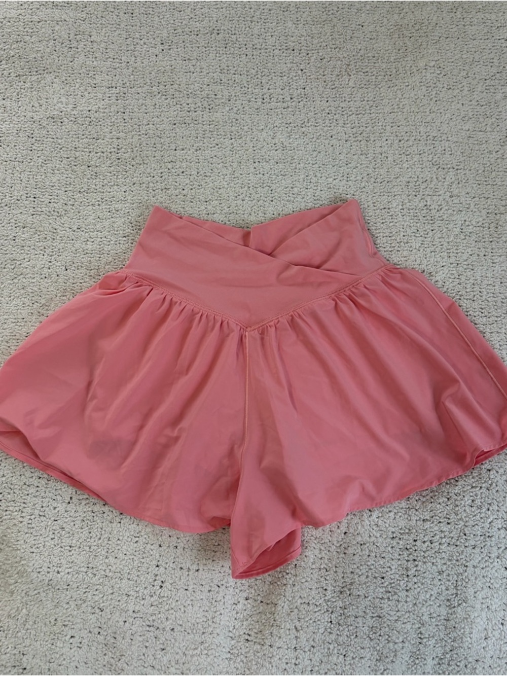 Aerie Real Me Cross Over Flowy Shorts